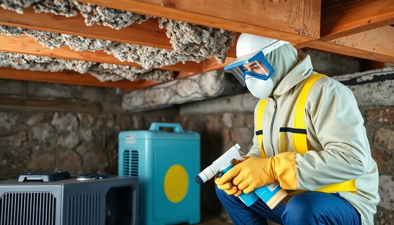 Crawl Space Mold Removal